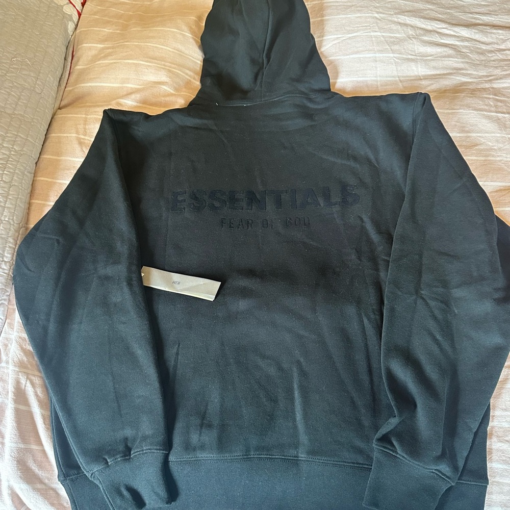 Essentials Black Hoodie